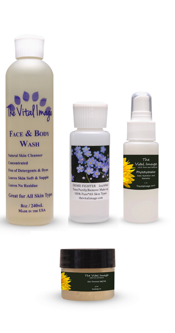 Vital Pac:  Total Care--Cleanse, Purify, Full Range Nutrition, Deep Hydration, All Skin Types am/pm
